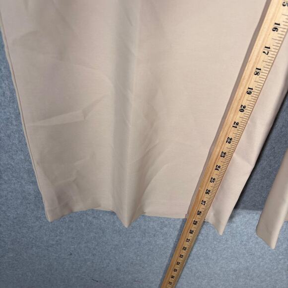 Torrid Wide Leg‎ Studio Refined Pants 3 Short Crepe Knit Neutral Quiet Luxury 3X - Picture 7 of 13